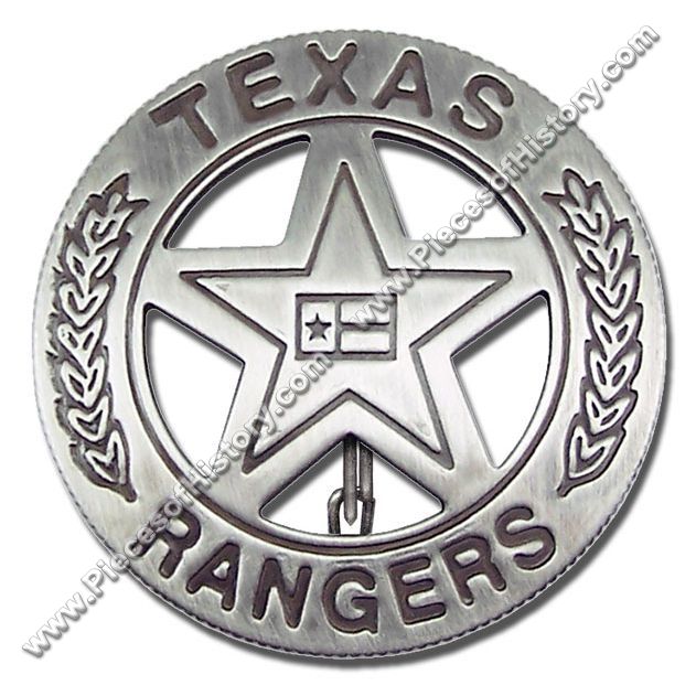 Texas Rangers Co. B Badge
